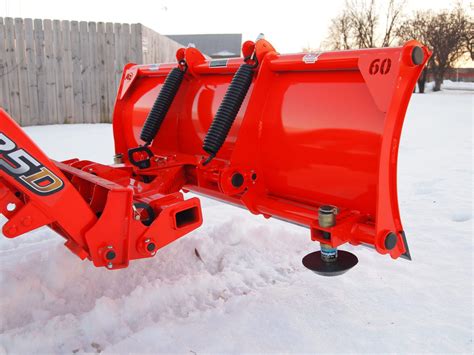 skid steer snow plow attachment|60 skid steer snow plow.